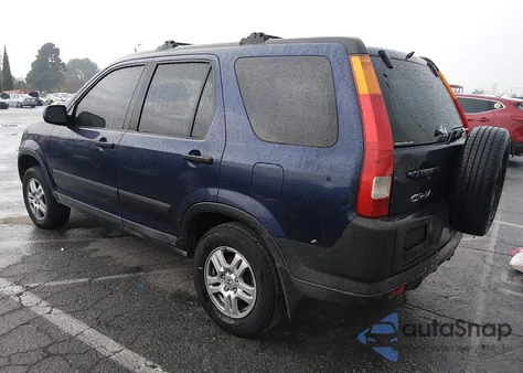 2002 Honda Cr-V Ex из США, поврежденный, VIN SHSRD78862U004694